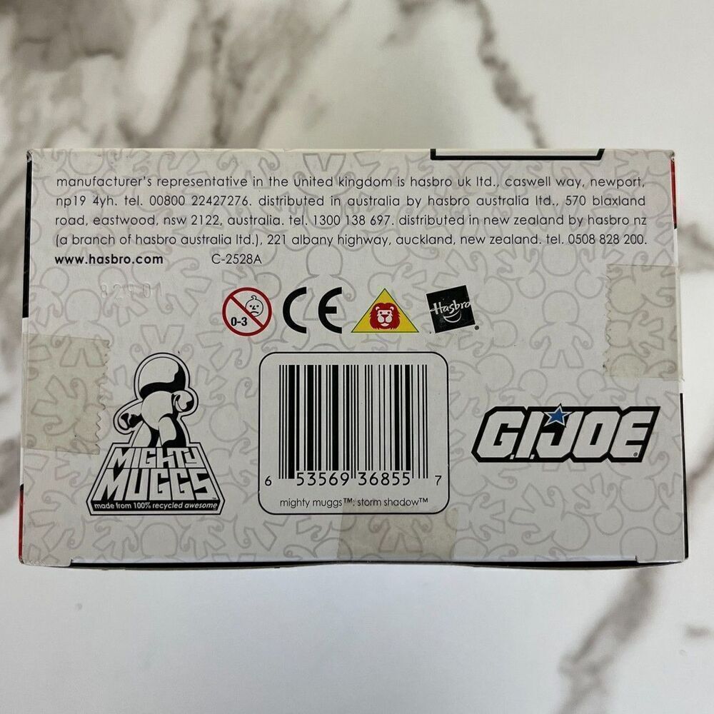 Mighty Muggs G.I.Joe Storm Shadow Hasbro Collectible Action Figure NEW - Picture 5 of 7
